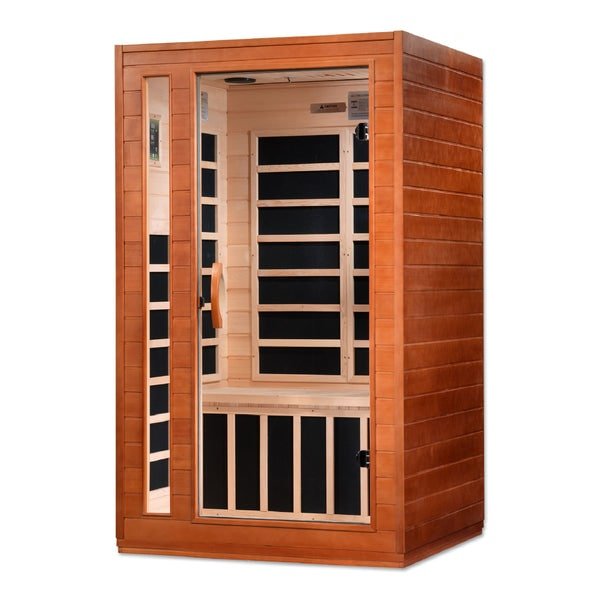 Golden Designs Dynamic "Cordoba Elite" 2 - Person Ultra Low EMF FAR Infrared Sauna - Sauna Heater Supply