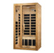 Golden Designs Dynamic "Gracia" 1 - 2 Person Low EMF FAR Infrared Sauna - Sauna Heater Supply