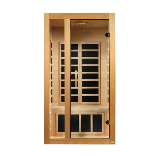 Golden Designs Dynamic "Gracia" 1 - 2 Person Low EMF FAR Infrared Sauna - Sauna Heater Supply