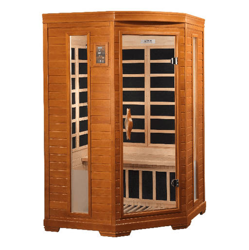 Golden Designs Dynamic "Heming" 2 - Person Low EMF FAR Infrared Sauna - Sauna Heater Supply