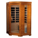 Golden Designs Dynamic "Heming Elite" 2 - Person Ultra Low EMF FAR Infrared Sauna (Corner Unit) - Sauna Heater Supply