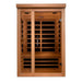 Golden Designs Dynamic "Llumeneres" 2 - Person Ultra Low EMF FAR Infrared Sauna - Sauna Heater Supply