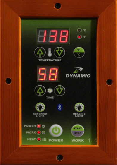 Golden Designs Dynamic "Lugano Full Spectrum" 3 - Person Full Spectrum Infrared Sauna - Sauna Heater Supply