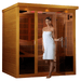 Golden Designs Dynamic "Monaco" 6 - person Ultra Low EMF FAR Infrared Sauna - Sauna Heater Supply