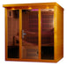 Golden Designs Dynamic "Monaco" 6 - person Ultra Low EMF FAR Infrared Sauna - Sauna Heater Supply