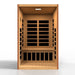 Golden Designs Dynamic "Santiago Elite" 2 - Person Ultra Low EMF FAR Infrared Sauna - Sauna Heater Supply