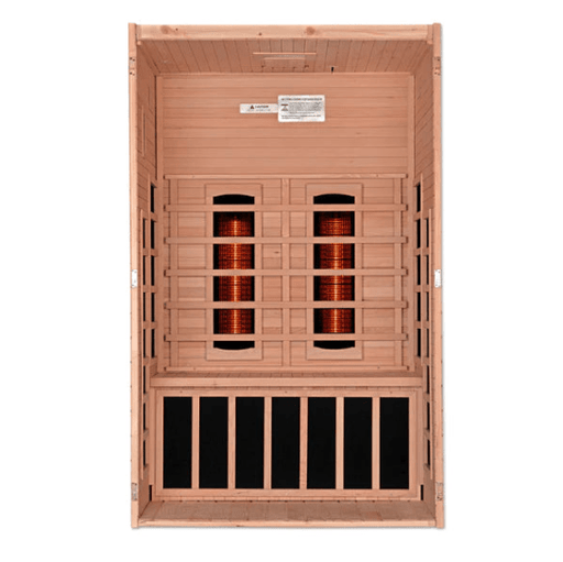 Golden Designs Dynamic "Santiago Full Spectrum" 2 - Person Full Spectrum Infrared Sauna - Sauna Heater Supply