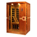 Golden Designs Dynamic "Venice" 2 - Person Low EMF Far Infrared Sauna - Sauna Heater Supply