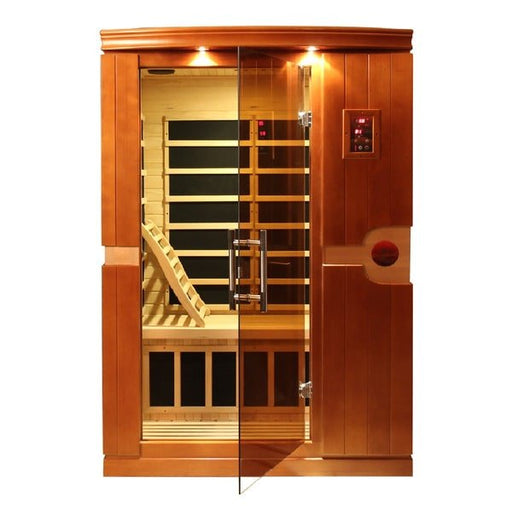 Golden Designs Dynamic "Venice" 2 - Person Low EMF Far Infrared Sauna - Sauna Heater Supply