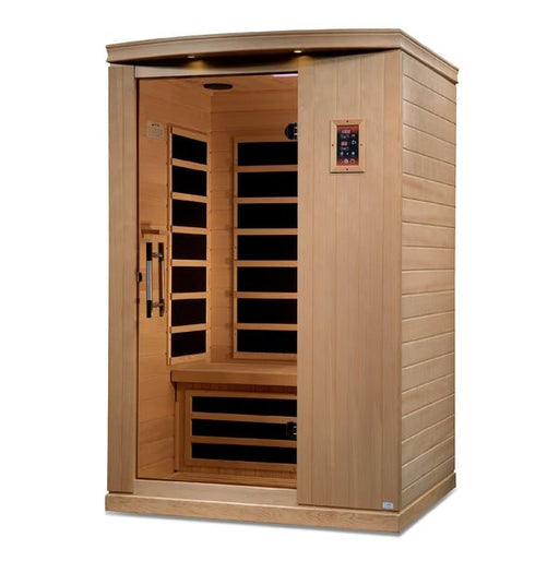 Golden Designs Dynamic "Venice Elite" 2 - Person Ultra Low EMF FAR Infrared Sauna - Sauna Heater Supply