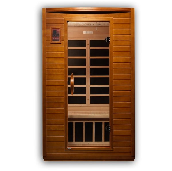 Golden Designs Dynamic "Versailles" 2 - Person Low EMF FAR Infrared Sauna - Sauna Heater Supply