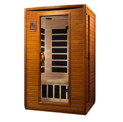 Golden Designs Dynamic "Versailles" 2 - Person Low EMF FAR Infrared Sauna - Sauna Heater Supply