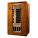 Golden Designs Dynamic "Versailles" 2 - Person Low EMF FAR Infrared Sauna - Sauna Heater Supply