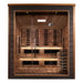 Golden Designs Karlstad PureTech 6 - Person Full Spectrum Hybrid Sauna in Red Cedar Wood - Sauna Heater Supply