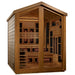 Golden Designs "Kaskinen" 6 - Person Full Spectrum PureTech™ Hybrid Outdoor Sauna - Sauna Heater Supply