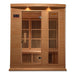 Golden Designs Maxxus 3 - Person FAR Infrared Sauna Low EMF with Canadian Hemlock - Sauna Heater Supply