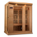 Golden Designs Maxxus 3 - Person FAR Infrared Sauna Low EMF with Canadian Hemlock - Sauna Heater Supply