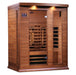 Golden Designs Maxxus 3 - Person Full Spectrum Infrared Sauna with Canadian Red Cedar - Sauna Heater Supply