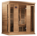 Golden Designs Maxxus "Chaumont Edition" 4 - Person Near Zero EMF FAR Infrared Sauna with Canadian Red Cedar - Sauna Heater Supply