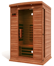 Golden Designs Maxxus "Cholet Edition" 2 - Person Full Spectrum Near Zero EMF FAR Infrared Sauna with Canadian Red Cedar - Sauna Heater Supply