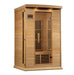 Golden Designs Maxxus Infrared Sauna 2 - Person Near Zero EMF FAR Infrared w/ Hemlock - Sauna Heater Supply