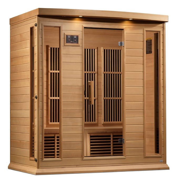 Golden Designs Maxxus Near Zero EMF FAR Infrared 4 - Person - Sauna Heater Supply