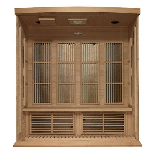 Golden Designs Maxxus Near Zero EMF FAR Infrared 4 - Person - Sauna Heater Supply