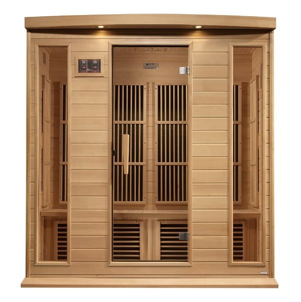 Golden Designs Maxxus Near Zero EMF FAR Infrared 4 - Person - Sauna Heater Supply