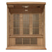 Golden Designs Maxxus Near Zero EMF FAR Infrared Sauna with Canadian Hemlock - Sauna Heater Supply