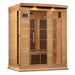 Golden Designs Maxxus Near Zero EMF FAR Infrared Sauna with Canadian Hemlock - Sauna Heater Supply