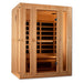 Golden Designs Maxxus "Trinity" Dual Tech 3 - Person Low EMF FAR Infrared Sauna with Canadian Hemlock - Sauna Heater Supply