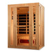 Golden Designs Maxxus "Trinity" Dual Tech 3 - Person Low EMF FAR Infrared Sauna with Canadian Hemlock - Sauna Heater Supply