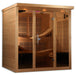 Golden Designs "Monaco" 6 - Person Near Zero EMF FAR Infrared Sauna - Sauna Heater Supply