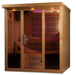 Golden Designs "Monaco" 6 - Person Near Zero EMF FAR Infrared Sauna - Sauna Heater Supply