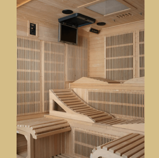 Golden Designs "Monaco" 6 - Person Near Zero EMF FAR Infrared Sauna - Sauna Heater Supply