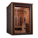 Golden Designs Nora PureTech™ 2 - Person Full Spectrum Hybrid Sauna in Red Cedar Wood Interior - Sauna Heater Supply