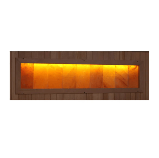 Golden Designs "Reserve Edition" 1 - 2 Person Full Spectrum PureTech™ Near Zero EMF Infrared Sauna with Himalayan Salt Bar - Sauna Heater Supply