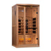 Golden Designs "Reserve Edition" 1 - 2 Person Full Spectrum PureTech™ Near Zero EMF Infrared Sauna with Himalayan Salt Bar - Sauna Heater Supply