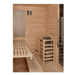 Golden Designs "Soria" 3 - Person Full Spectrum Indoor Hybrid Sauna with Harvia Stove - Sauna Heater Supply