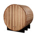 Golden Designs St. Moritz 2 - Person Outdoor Barrel Steam Sauna in Pacific Cedar Wood - Sauna Heater Supply