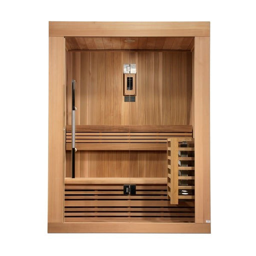 Golden Designs "Sundsvall Edition" 2 - Person Traditional Steam Sauna - Sauna Heater Supply