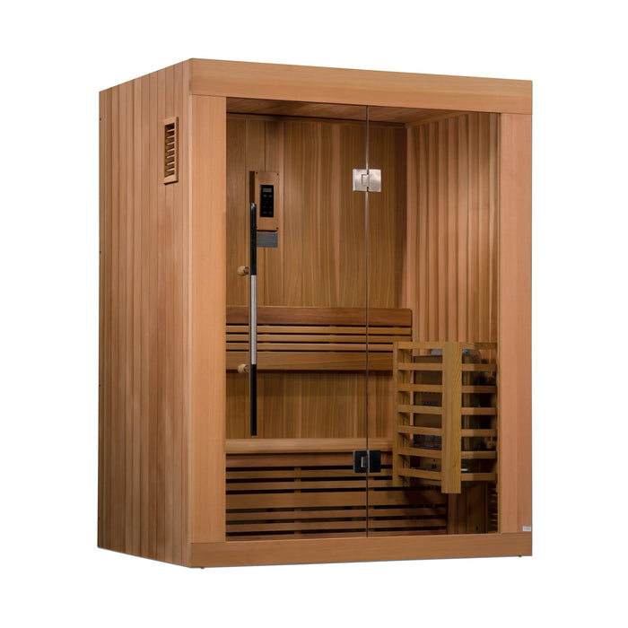 Golden Designs "Sundsvall Edition" 2 - Person Traditional Steam Sauna - Sauna Heater Supply