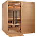 Golden Designs "Toledo" 6 - Person Full Spectrum Indoor Hybrid Sauna with Harvia Stove - Sauna Heater Supply