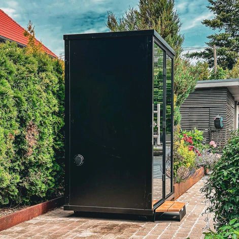 Haljas Hele Nano 2 - Person Outdoor Sauna House - Sauna Heater Supply