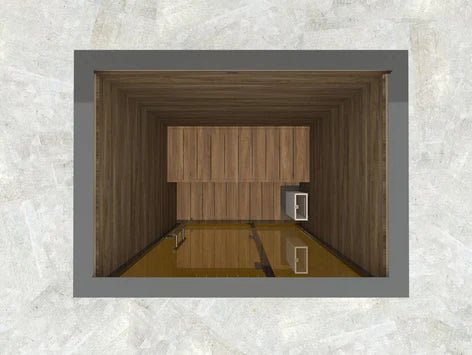 Haljas Hele Nano 2 - Person Outdoor Sauna House - Sauna Heater Supply