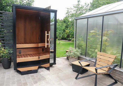 Haljas Hele Nano 2 - Person Outdoor Sauna House - Sauna Heater Supply