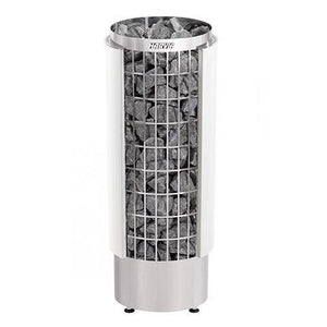 Harvia Cilindro Half Series 10.5kW Stainless Steel Sauna Heater at 240V 1PH
