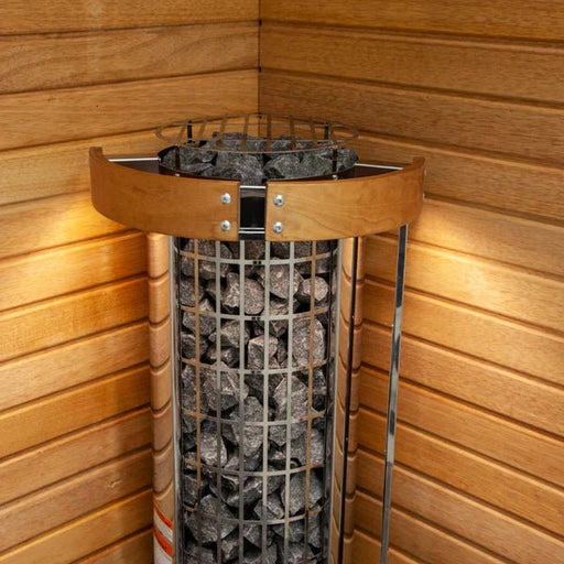 Harvia Cilindro Half Series 9kW Stainless Steel Sauna Heater at 240V 1PH - Sauna Heater Supply