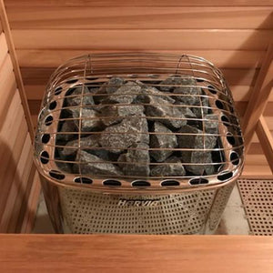 Harvia K10G Club Series 10kW Stainless Sauna Heater at 208V 3PH
