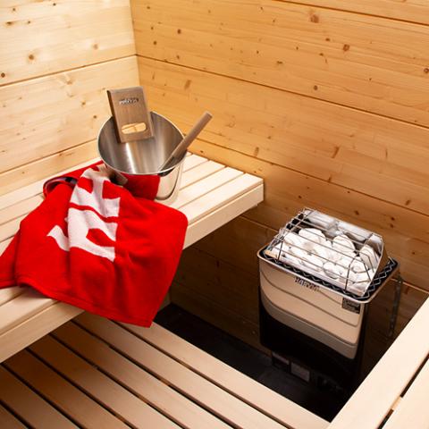 Harvia KIP80W Electric Sauna Heater Package - Sauna Heater Supply